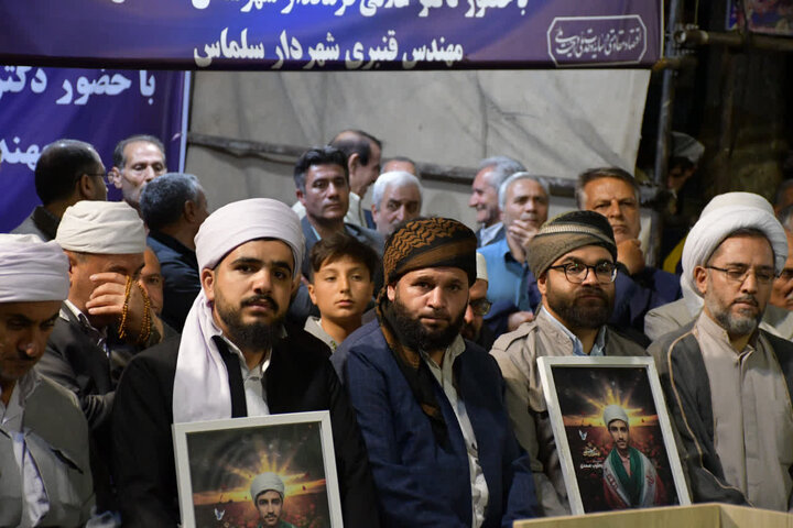 تصاویر/ طنین فریاد حمایت از اقتدار ایران در «سنگر خیابان»؛ تداوم حضور میدانی مردم سلماس در تجمعات شبانه