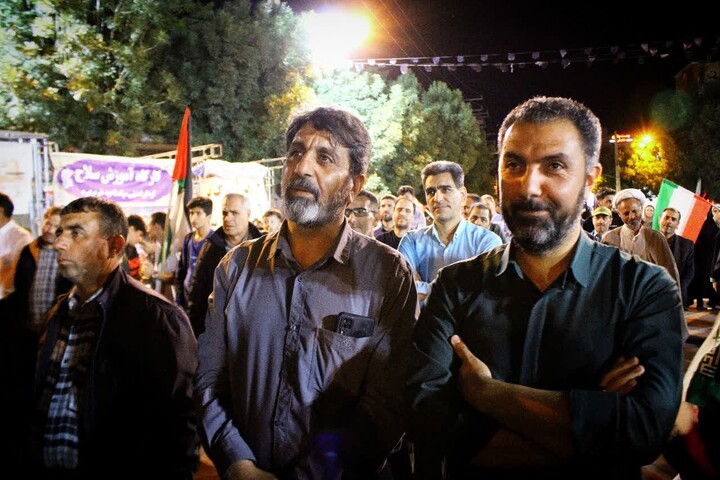 تصاویر/ بیعت مردم شهرستان خرمدره با رهبر معظم انقلاب در موج نود و نهم