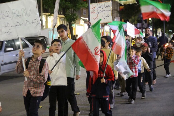 تصاویر/ شب‌های اقتدار و حماسه زنجانی ها در دفاع از وطن