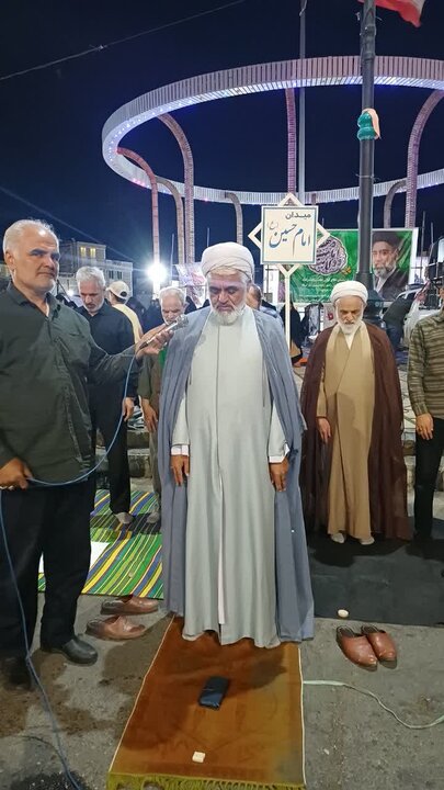 تصاویر/نود و نهمین شب حضور مردم زرندیه در میدان