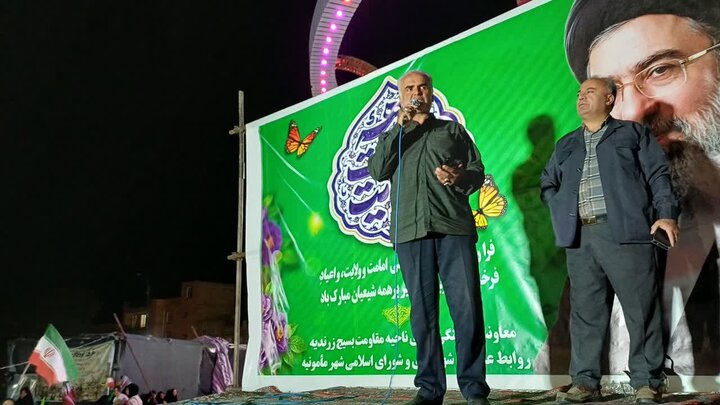 تصاویر/نود و نهمین شب حضور مردم زرندیه در میدان