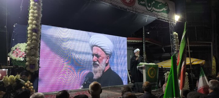 تصاویر/ نود و نهم شب از حضور مردمی در عجب شیر در حمایت از نظام اسلامی