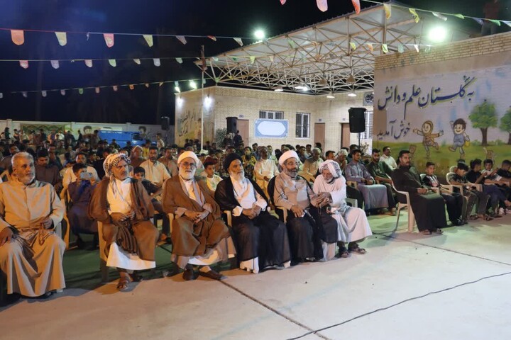 اجتماع حماسی مردم روستای سوی‌چیتی شهرستان خرمشهر