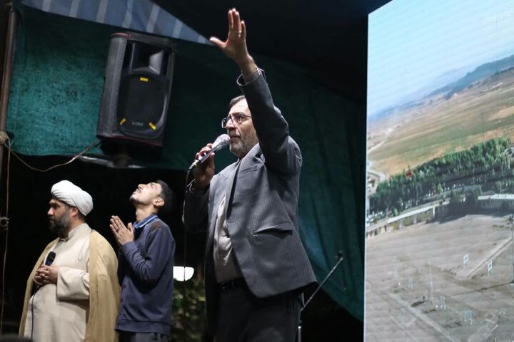 تصاویر/ حضور شبانه شهروندان قبله تهران در میدان شهرری
