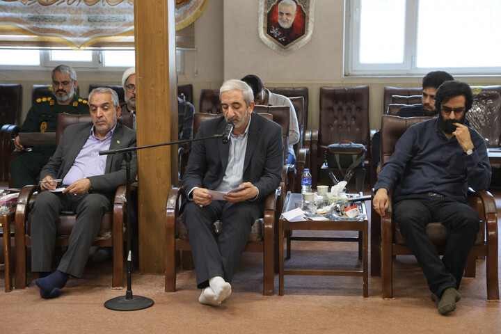تصاویر /  نشست هماهنگی برگزاری جلسات ماه محرم در همدان