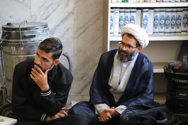 تصاویر/ بازدید مدیر حوزه علمیه کردستان از مدرسه علمیه قروه