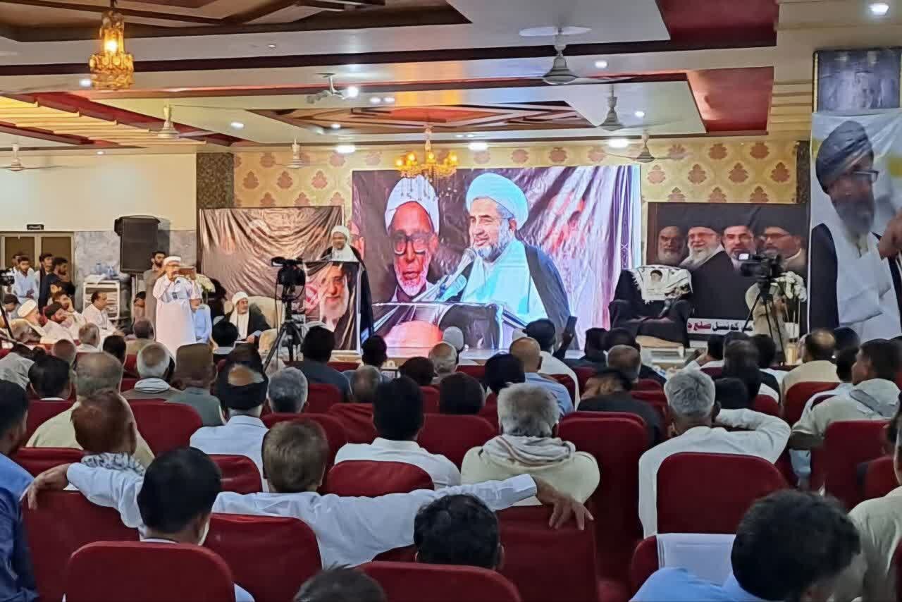 رہبر شہید (رہ) کے مقدس خون کی برکت سے ایران کو دو بڑی ایٹمی قوتوں پر عظیم کامیابی حاصل ہوئی / مجالس عزا میں وحدت کو فروغ دیں، علامہ عارف واحدی