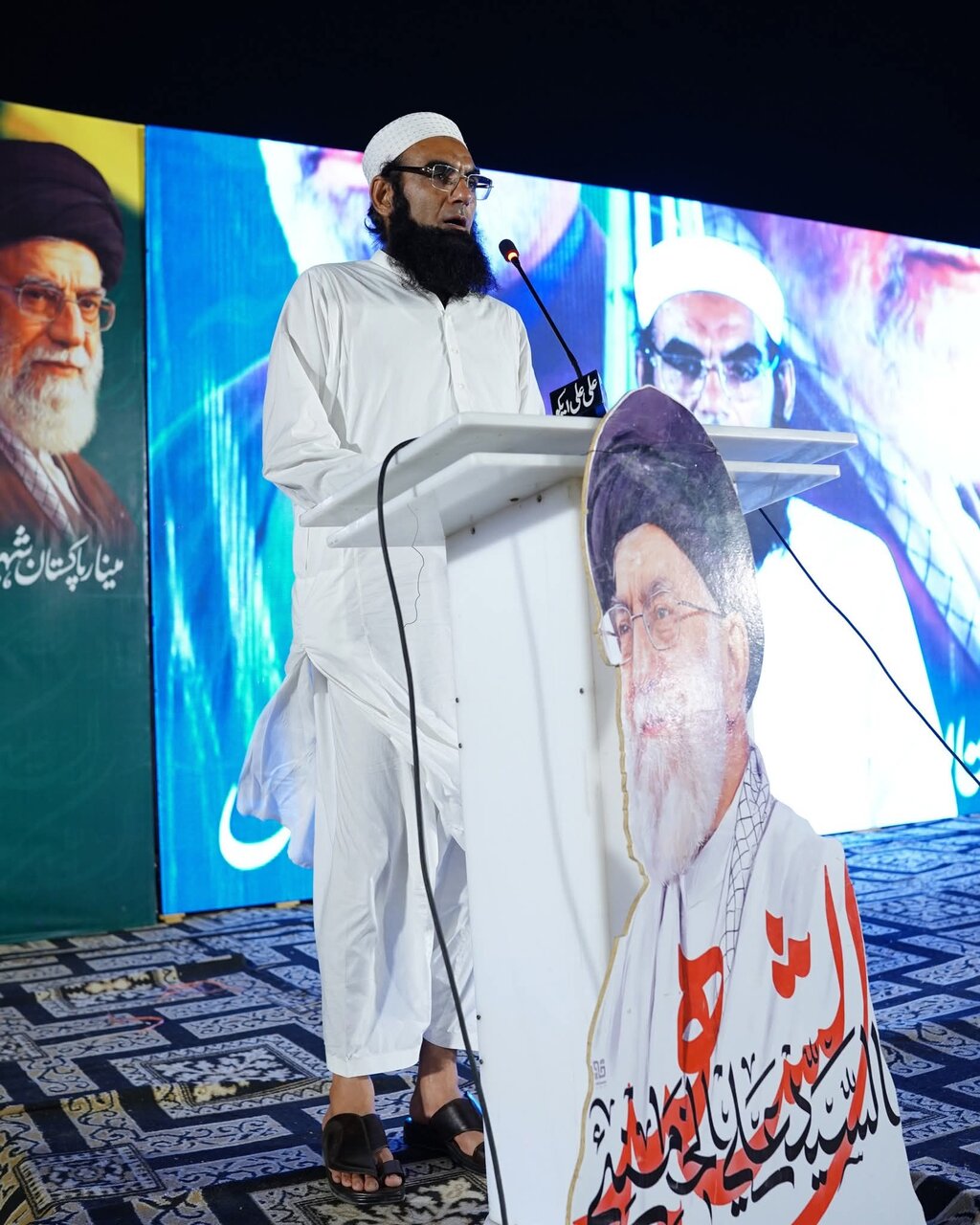 شهر کراچی پاکستان میزبان اجتماع باشکوه «امام امت» بود