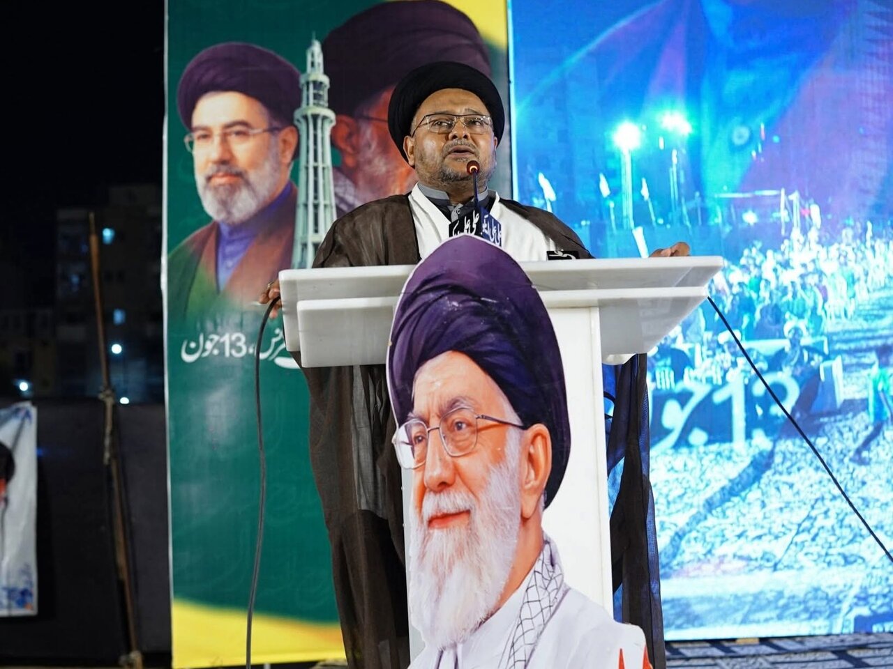 شهر کراچی پاکستان میزبان اجتماع باشکوه «امام امت» بود