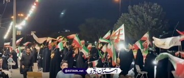 فیلم | برپایی موکب مقاومت مردمی باقریه قم