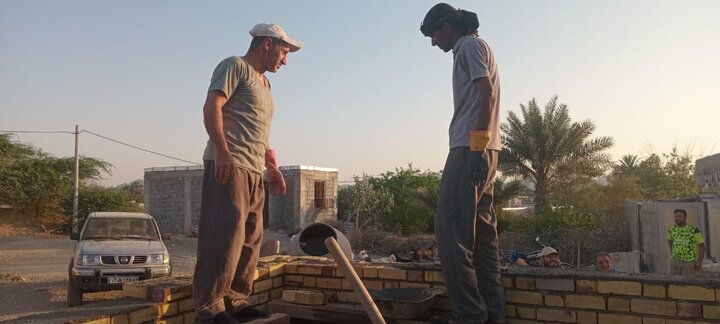 تصاویر/ گروه جهادی «حاج قاسم» از بهشهر، در سیریک