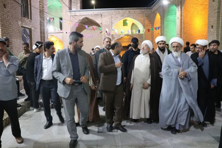 تصاویر/رونمایی از گنبد امام‌زاده سید سلطان محمد (فم) تفرش