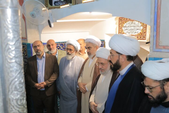تصاویر/رونمایی از گنبد امام‌زاده سید سلطان محمد (فم) تفرش