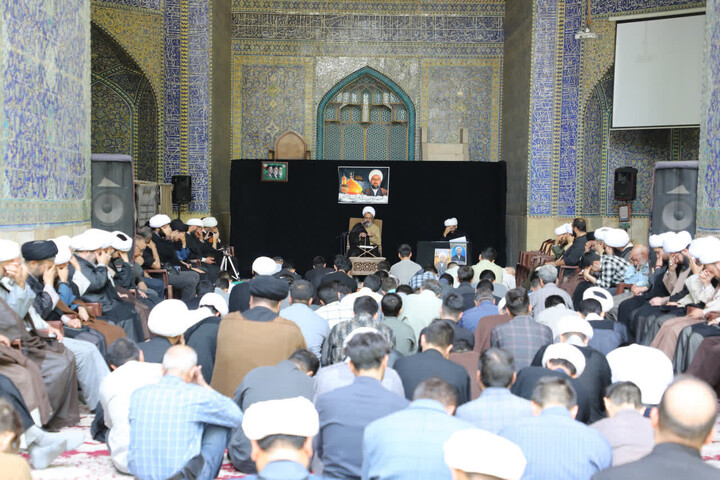 تصاویر |مجلس ترحیم و بزرگداشت حجت‌الاسلام شیخ مهدی صفری