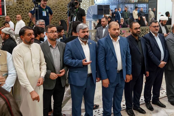 حوزة النجف تُقیم مجلس تأبين لآية الله العظمى الفياض بجوار مرقد الإمام أمير المؤمنين علي (عليه السلام)