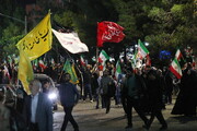 Centunesimo raduno notturno della popolazione di Qom