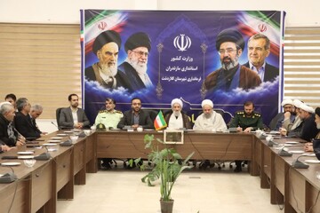 تصاویر/ نشست شورای فرهنگ عمومی کلاردشت با حضور نماینده ولی فقیه در مازندران
