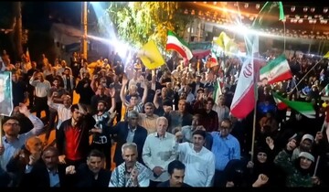 فیلم| صد و یکمین شب میدان‌داری مردم الشتر در سنگر