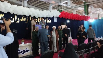 تصاویر/ مراسم اختتامیه نمایشگاه مازندران ۱۴۳۰ در مصلّای بزرگ بابل