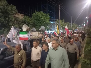 تصاویر/ ویژه برنامه «کاروان متحد مردمی و انقلابی » در کامیاران
