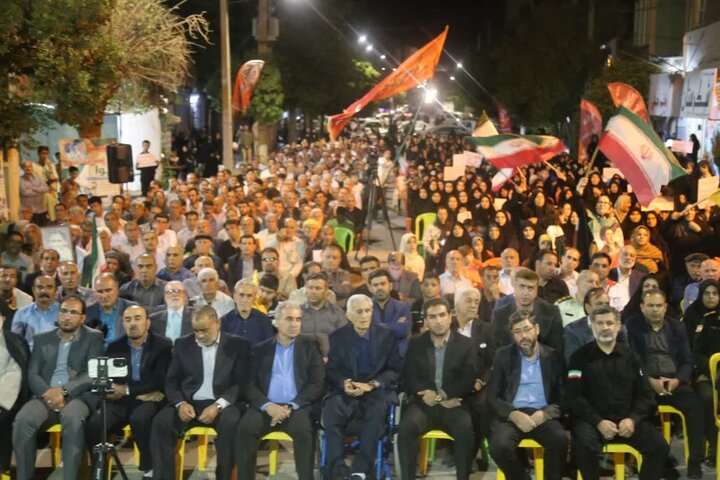 تصاویر/مهمانی شهدا در شهرستان ایوان