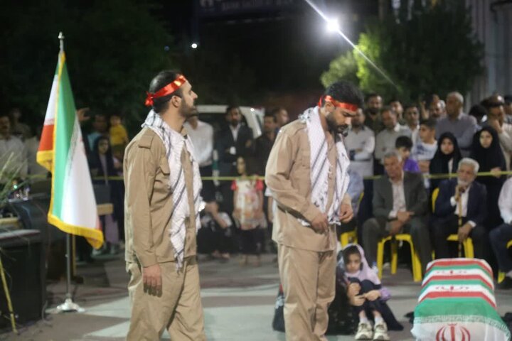 تصاویر/مهمانی شهدا در شهرستان ایوان