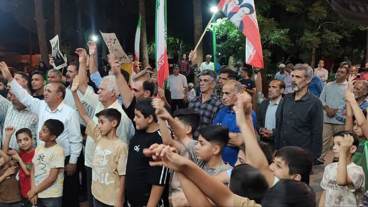 تصاویر/ صدو یکمین اجتماع بزرگ‌ شبانه مردمی سفیدشهر در لبیک به ندای رهبر معظم انقلاب