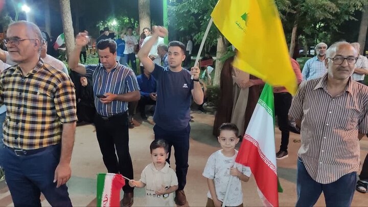 تصاویر/ صدو یکمین اجتماع بزرگ‌ شبانه مردمی سفیدشهر در لبیک به ندای رهبر معظم انقلاب