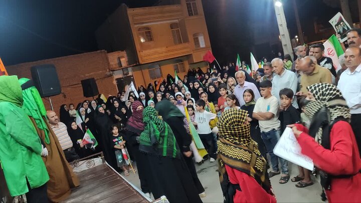 تصاویر/ صدو یکمین اجتماع بزرگ‌ شبانه مردمی سفیدشهر در لبیک به ندای رهبر معظم انقلاب