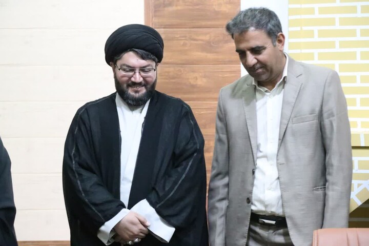 تصاویر/ تودیع معارفه مدیر اداره تبلیغات اسلامی شهرستان کوهبنان