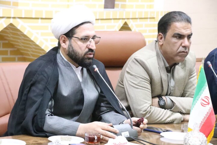 تصاویر/ تودیع معارفه مدیر اداره تبلیغات اسلامی شهرستان کوهبنان