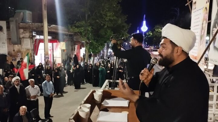 تصاویر/ نمایش اقتدار در یکصد و یکمین شب از شب های اقتدار در میاندوآب