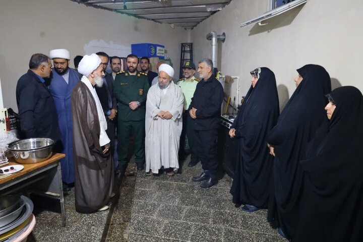 تصاویر/ حضور حجت الاسلام و المسلمین محمدی لائینی در حسینیه یادمان شهدای گمنام کلاردشت