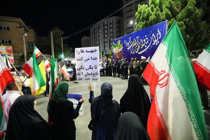 تصاویر / تجمع همدانی در قرار 101