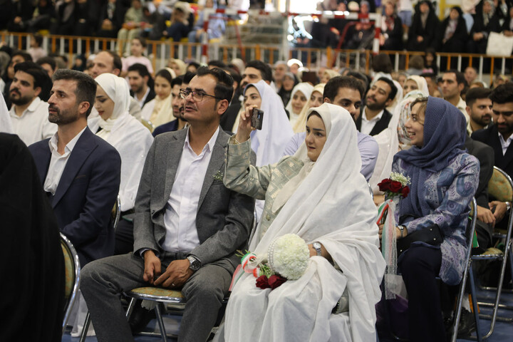 تصاویر / جشن بزرگ ازدواج دانشجویی در همدان