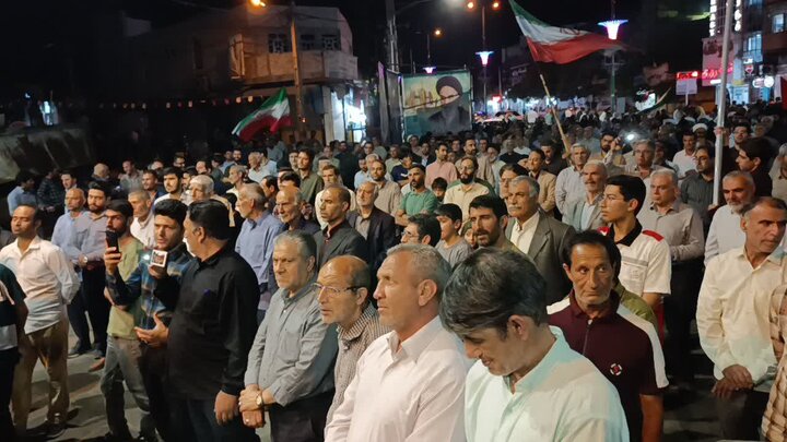 تصاویر/اجتماع کوهدشتی ها در صد و یکمین شب حماسه