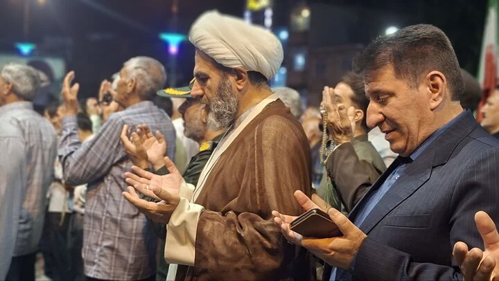 تصاویر/اجتماع کوهدشتی ها در صد و یکمین شب حماسه