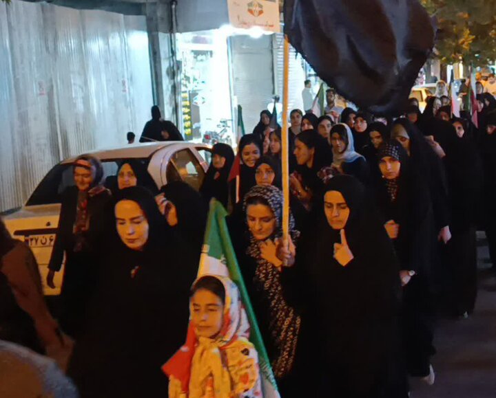 تصاویر/اجتماع کوهدشتی ها در صد و یکمین شب حماسه