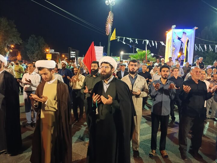 تصاویر/اجتماع کوهدشتی ها در صد و یکمین شب حماسه