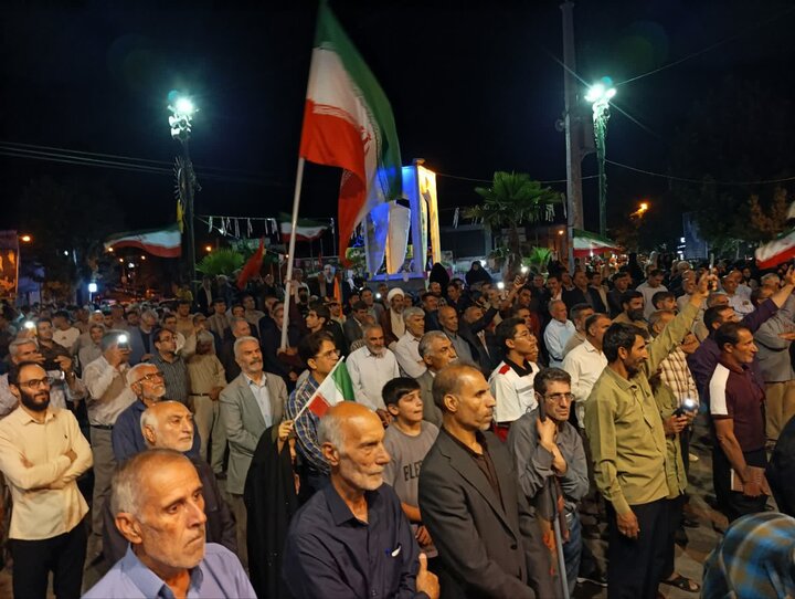تصاویر/اجتماع کوهدشتی ها در صد و یکمین شب حماسه