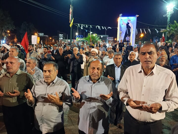 تصاویر/اجتماع کوهدشتی ها در صد و یکمین شب حماسه