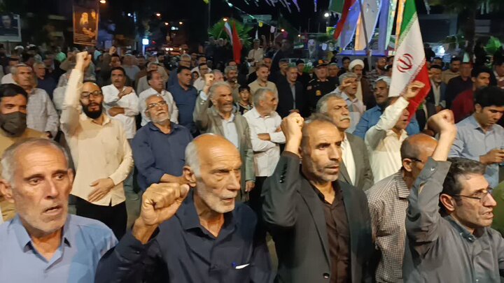 تصاویر/اجتماع کوهدشتی ها در صد و یکمین شب حماسه