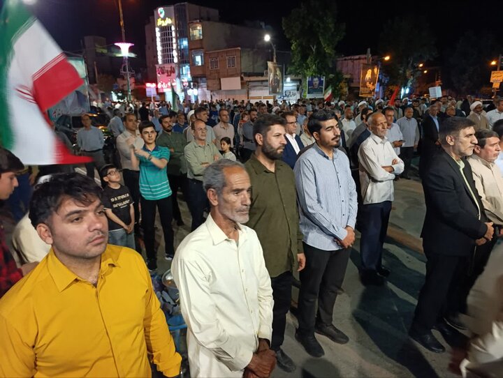 تصاویر/اجتماع کوهدشتی ها در صد و یکمین شب حماسه