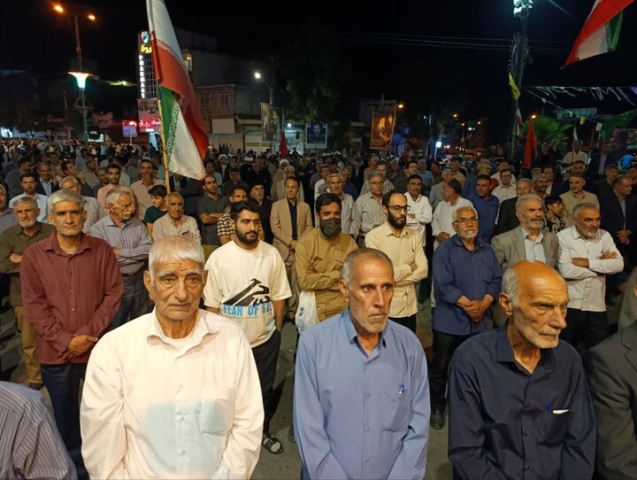 تصاویر/اجتماع کوهدشتی ها در صد و یکمین شب حماسه