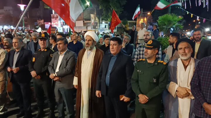 تصاویر/اجتماع کوهدشتی ها در صد و یکمین شب حماسه