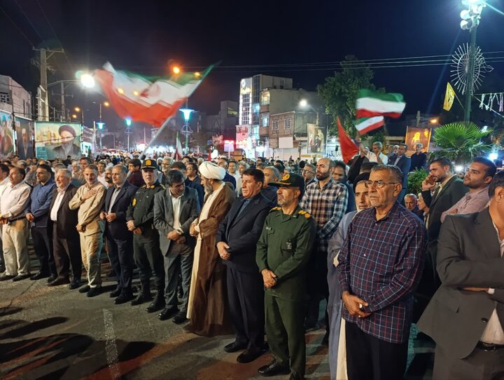تصاویر/اجتماع کوهدشتی ها در صد و یکمین شب حماسه