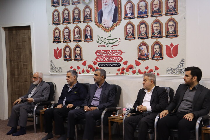 دیدار رئیس کمیته امداد امام خمینی (ره) با نماینده ولی فقیه در خوزستان