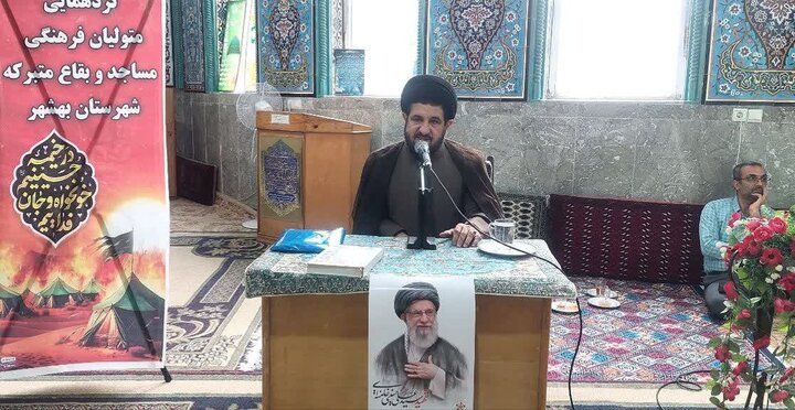 تصاویر/ گردهمایی متولیان فرهنگی مساجد شهرستان بهشهر