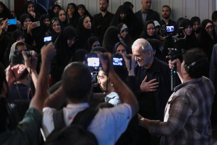 تصاویر/ آیین گرامیداشت امین ایران با حضور رئیس جمهور