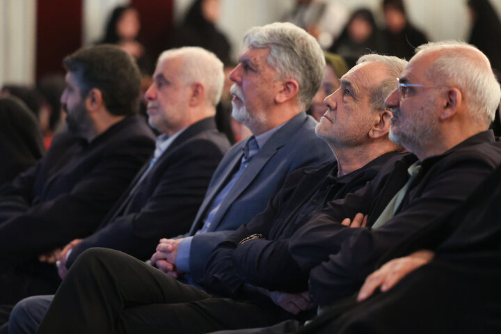 تصاویر/ آیین گرامیداشت امین ایران با حضور رئیس جمهور